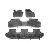 3D Gummimatten fuer Volkswagen Sharan II 7 Sitze 09.2010-03.2022
