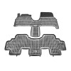 3D Gummimatten fuer Lancia Phedra 7 Sitze 2002-11.2010