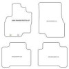 Tappetini auto per Mitsubishi Grandis 5 posti 2004-2011