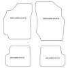 Tappetini auto per Nissan Almera (N16) 3 porte 2000-2007