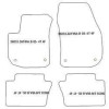 Tappetini auto per Opel Zafira B 5 posti 05.2005-12.2011