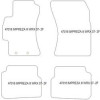 Tappetini auto per Subaru Impreza III 09.2007-2012