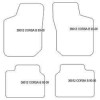 Tappetini per Opel Corsa B 1993-2000