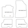 Tappetini per Dacia Sandero II / Sandero Stepway 12.2012-11.2016