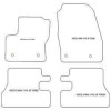 Tappetini per Ford C-Max 11.2015-06.2019