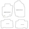 Tappetini per Toyota RAV4 IV (anche Hybrid) 2016-12.2018