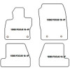 Tappetini auto per Ford Focus III Turnier 2015-07.2018