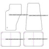 Tappetini auto per Jeep Grand Cherokee II (WJ) 1999-2004