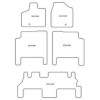 Tappetini auto per Lancia Voyager 11.2011-2015