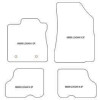 Tappetini auto per Dacia Logan II 2013-12.2020