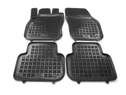 FROGUM ProLine 3D Gummimatten Set Für Audi Q3 I - Fußmatten & Kofferraumwanne Mit Logo