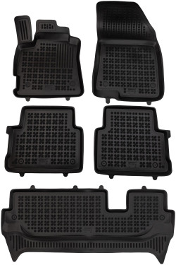 3D Gummimatten fuer Dacia Jogger 7 Sitze Hybrid 2023-