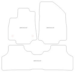Tappetini per Kia EV3 2024- MTM Plus
