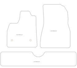 Fussmatten fuer Renault Twingo IV 2026-