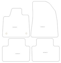 Autoteppiche fuer Volvo EX30 2023- MDM Top