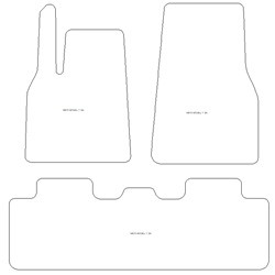 Autoteppiche fuer Tesla Model Y Juniper 2025- MDM Top