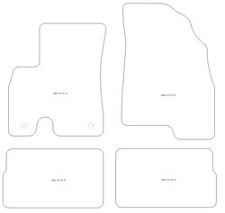 Fussmatten fuer Jaecoo 5 Electric 2025-
