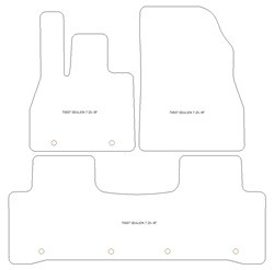 Tappetini per BYD Sealion 7 2025- MTM Top
