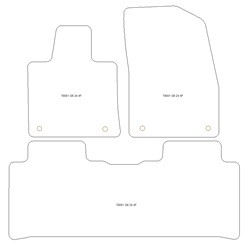 Tappetini per Xpeng G6 2024- MTM Top
