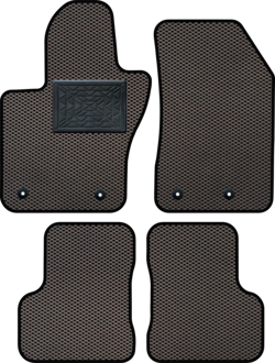 EVA-Gummimatten für Jeep Renegade (auch e-Hybrid / 4xe Plug-in Hybrid) 2014-