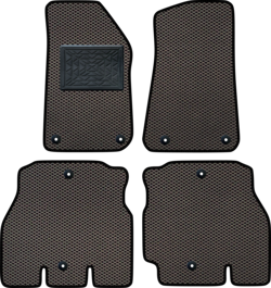 EVA-Gummimatten für Jeep Wrangler (JL) 5 Turen (auch 4xe Plug in Hybrid) 2018-