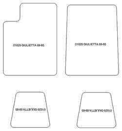 Fußmatten MDM One für 145 / 146 1994-2000