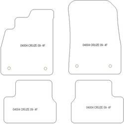 Fußmatten MDM One für Cruze 08.2011-2015