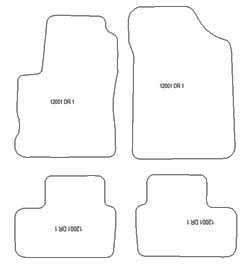 Fußmatten MDM One für DR1 2009-2014