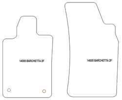 Fußmatten MDM One für Barchetta 1994-2005
