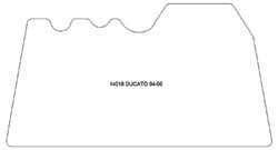 Fußmatten MDM One für Ducato van 1994-2006