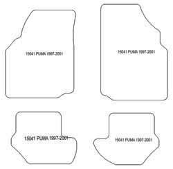 Fußmatten MDM One für Puma 1997-2002