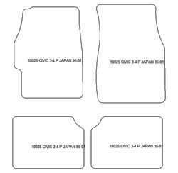 Fußmatten MDM One für Civic VI 1995-2000