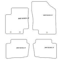 Fußmatten MDM One für i20 09.2012-11.2014