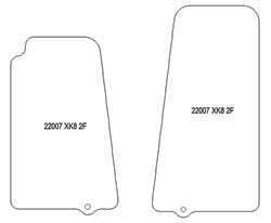 Fußmatten MDM One für XK 2002-04.2006