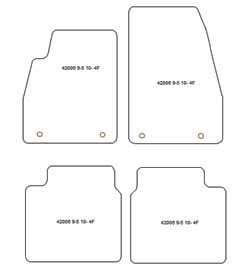 Fußmatten MDM One für 9-5 07.2010-2011