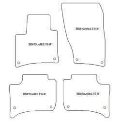 Fußmatten MDM One für Touareg II 02.2010-03.2018