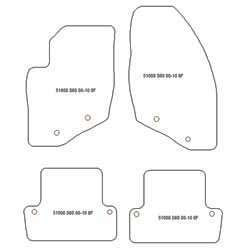 Fußmatten MDM One für S60 I 11.2000-2010