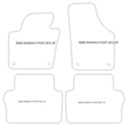 Fußmatten MDM One für Sharan II 5 Sitze 09.2010-03.2022