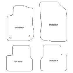 Fußmatten MDM One für 2008 I 04.2013-12.2019