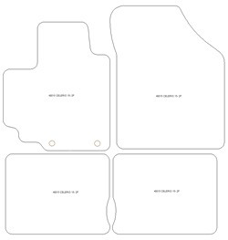 Fußmatten MDM One für Celerio 11.2014-2021