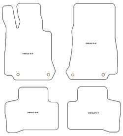 Fußmatten MDM One für GLC (X253) (auch Plug-in Hybrid) 09.2015-06.2022