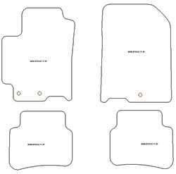 Fussmatten fuer Kia Stonic (auch Mild Hybrid) 09.2017- MDM One