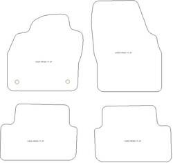 Fußmatten MDM One für Arona 2017-
