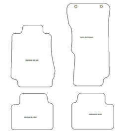 Fußmatten MDM One für Giulia (Type 952) Q4 06.2016-