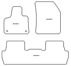 Fußmatten MDM One für C5 Aircross (auch Plug-in Hybrid) 2019-