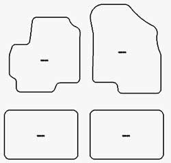 Fussmatten fuer DR Motor DR6 2017-2021 MDM One