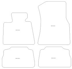 Fußmatten MDM One für X6 (G06) 2020-