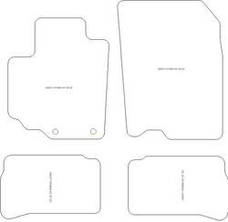 Fußmatten MDM One für Vitara Hybrid 03.2022-