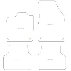Tappetini auto per Skoda Enyaq iV 2021-