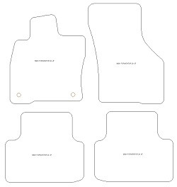 Fussmatten fuer Cupra Formentor e-Hybrid / Plug-in Hybrid 09.2020- MDM One
